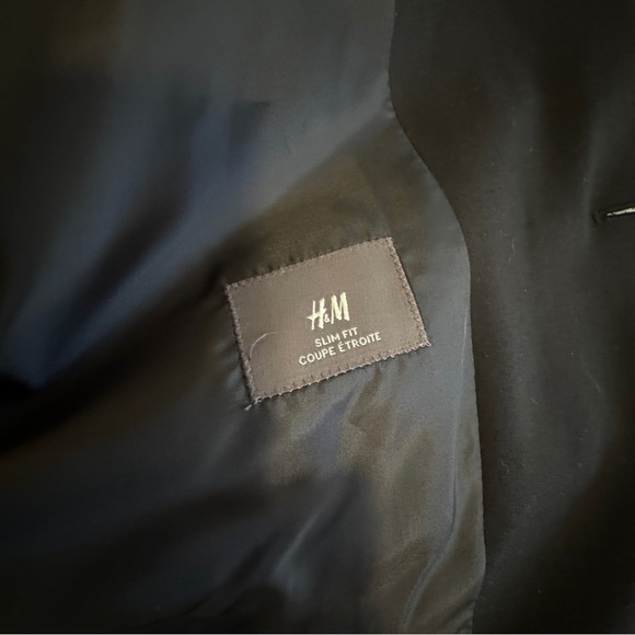 H&M Black Men’s Blazer - Picture 3 of 4